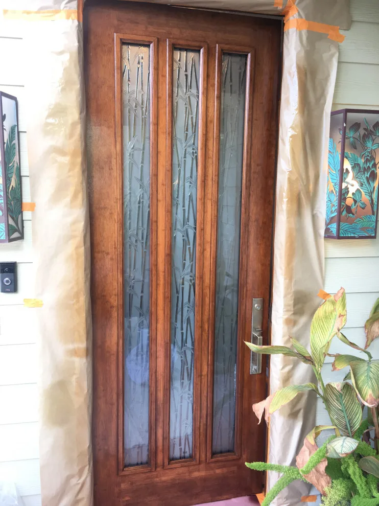 Refinishing Front and Garage Doors by San Diego Master Painting LLC - Photo 6