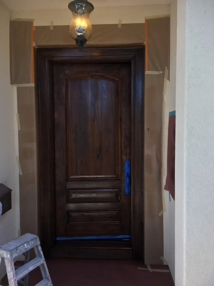Refinishing Front and Garage Doors by San Diego Master Painting LLC - Photo 9