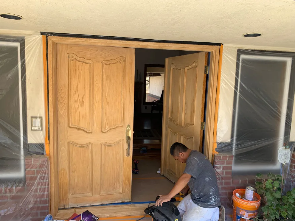 Refinishing Front and Garage Doors by San Diego Master Painting LLC - Photo 33