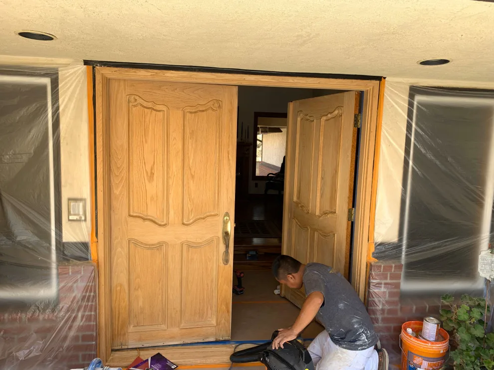Refinishing Front and Garage Doors by San Diego Master Painting LLC - Photo 26