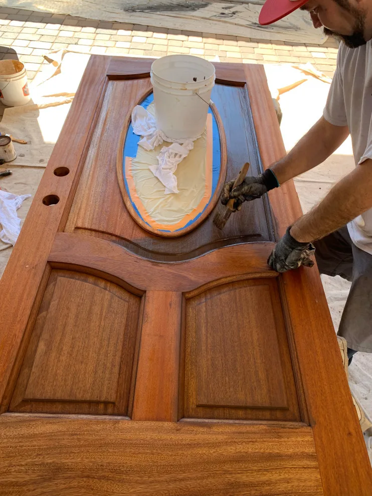Refinishing Front and Garage Doors by San Diego Master Painting LLC - Photo 10