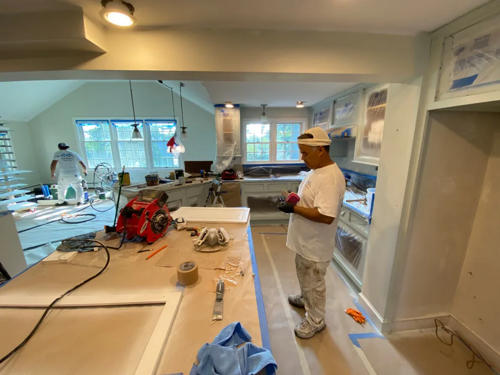 Needham MA Cabinet Restoration by Powell Painting And Home Services - Photo 8