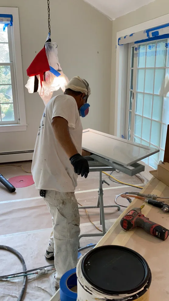 Needham MA Cabinet Restoration by Powell Painting And Home Services - Photo 4