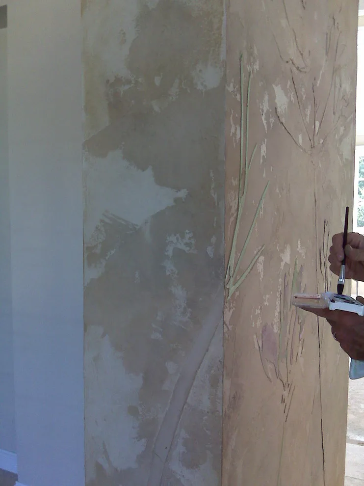 A playful, multi-dimensional wall design by Indy Craft Painting Corporation - Photo 9