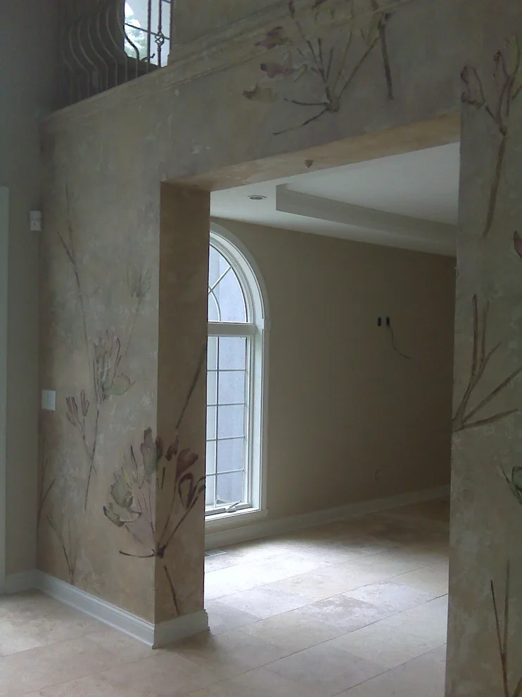 A playful, multi-dimensional wall design by Indy Craft Painting Corporation - Photo 4