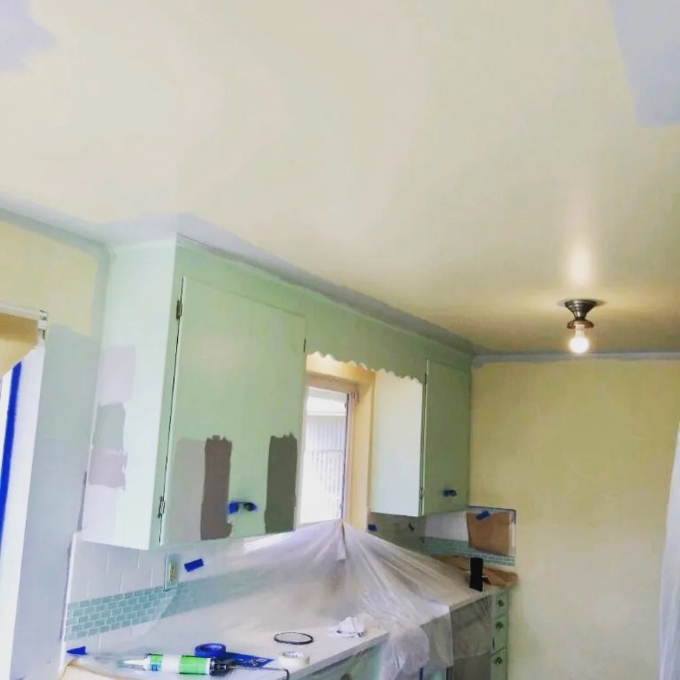 Painted Kitchen Cabinets with a Brush by Grit City Painters - Photo 7