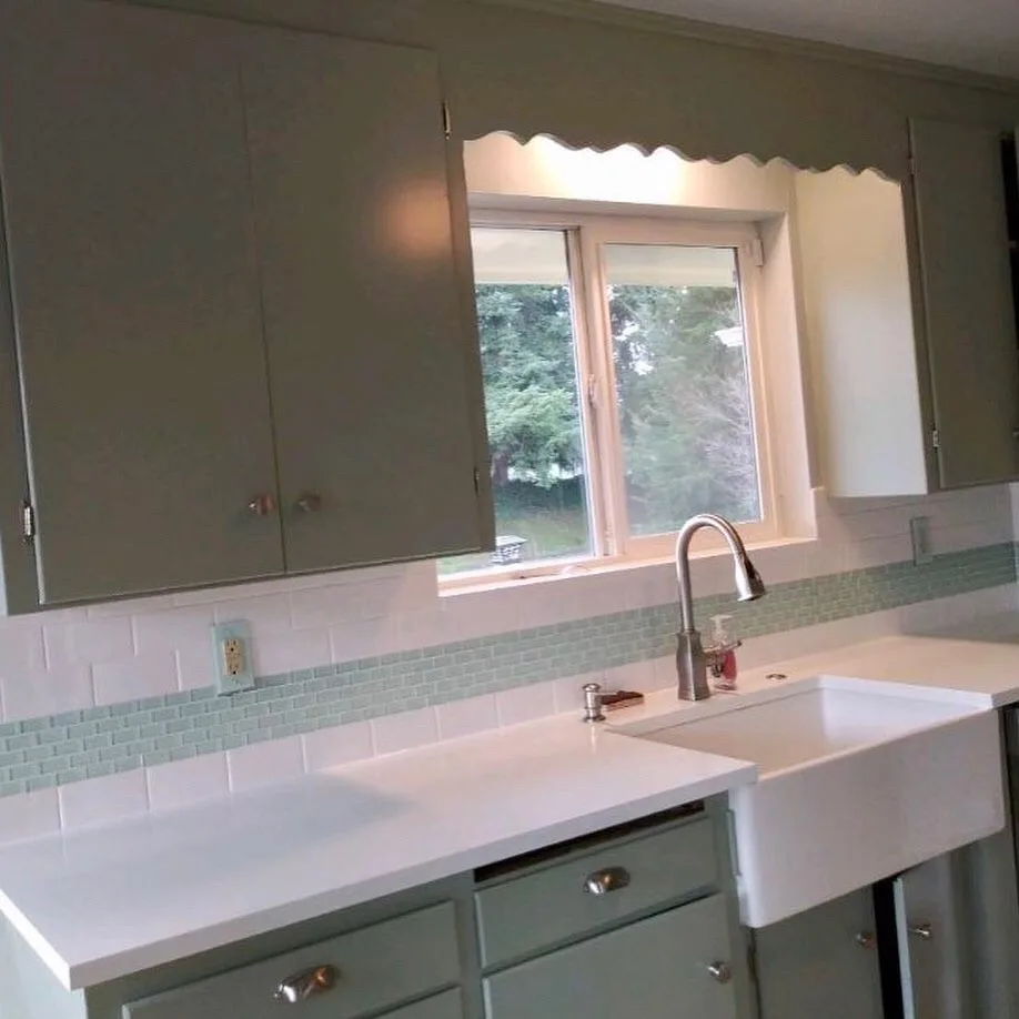 Painted Kitchen Cabinets with a Brush by Grit City Painters - Photo 9