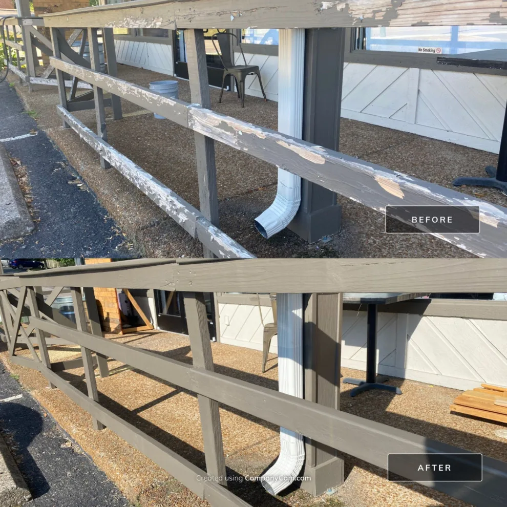 Fence finishing by Precision Painting - Photo 3
