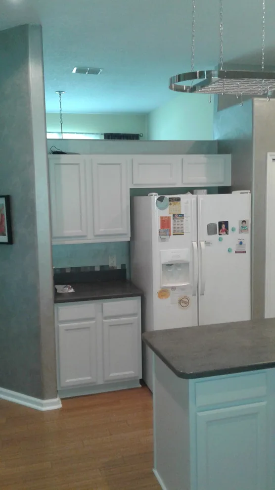 Kitchen Transformation: Before and After Paint Job by Ocean Wave Painting - Photo 2