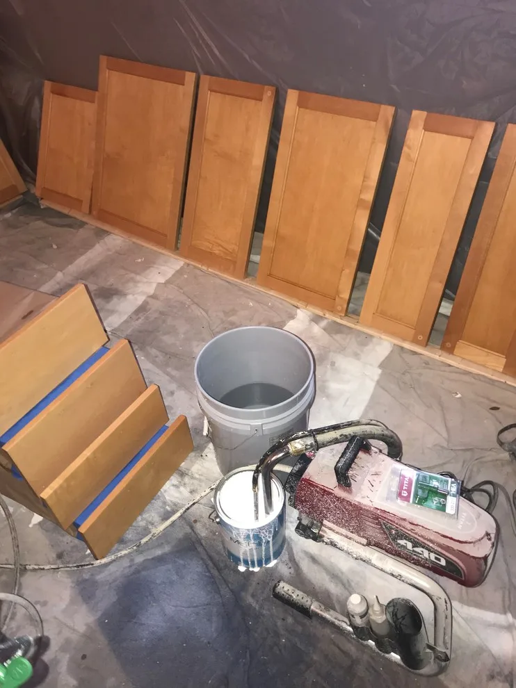 Cabinet Restoration by Radical Painting & Pressure Washing - Photo 2