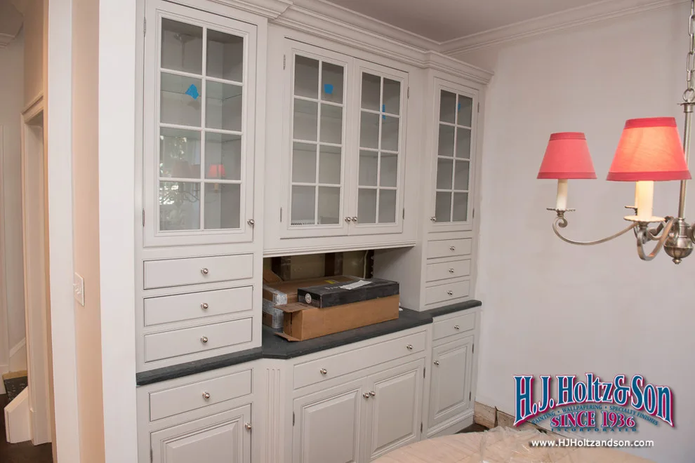 White Cabinetry with Paint Finish by H.J. Holtz And Son, Inc. - Photo 18