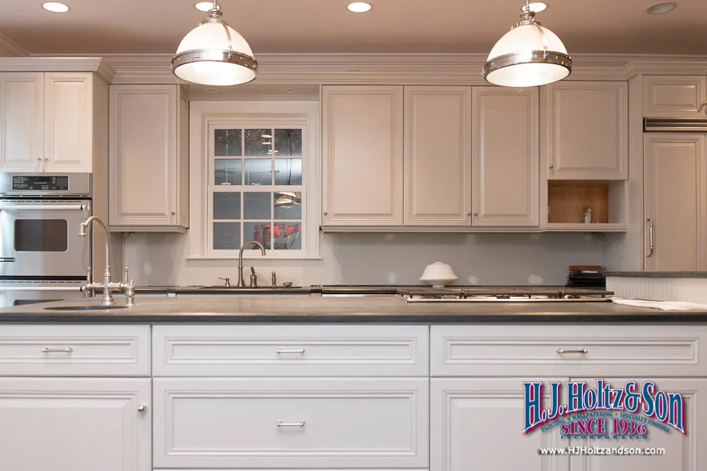 White Cabinetry with Paint Finish by H.J. Holtz And Son, Inc. - Photo 41
