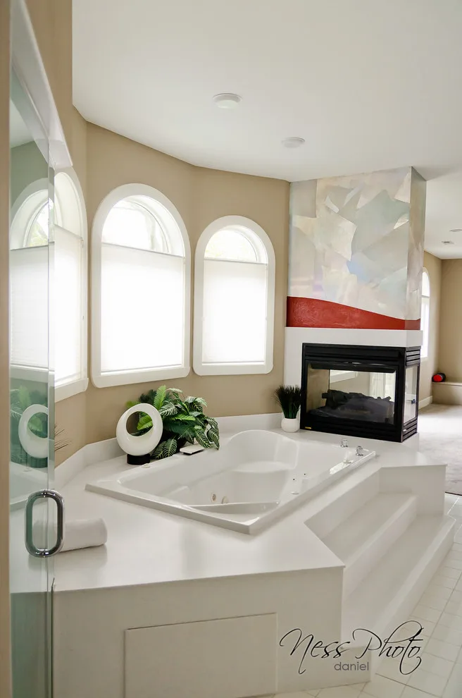 Modern Master Bedroom and Bathroom Design by Nashville House Painters - Photo 3