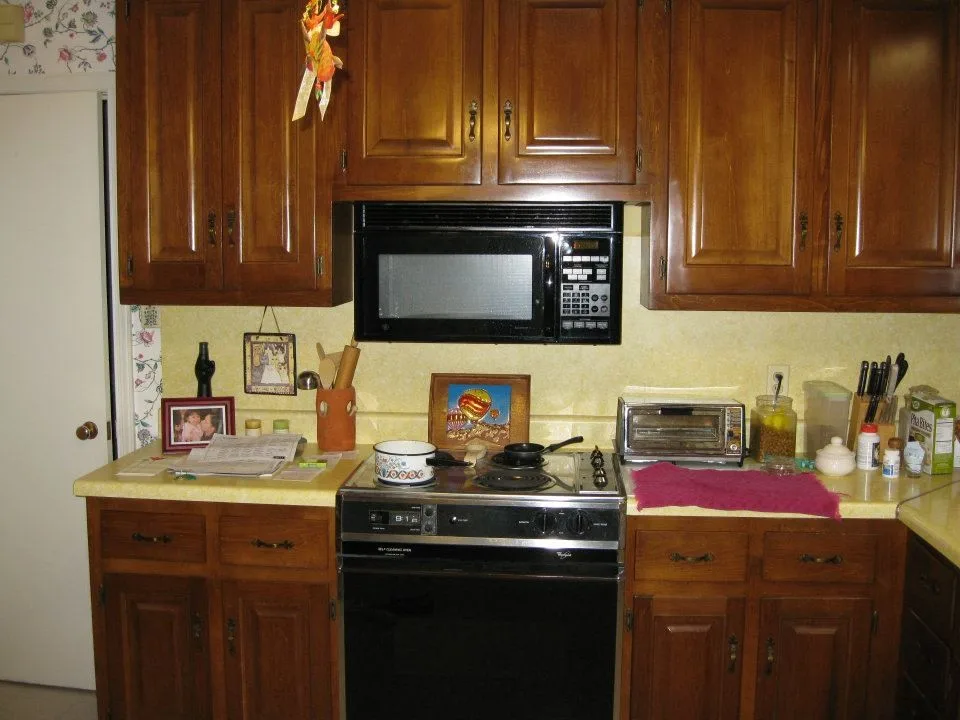 Transforming Wooden Cabinets to White by S & S Painting - Photo 6