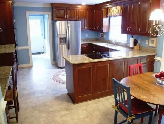 Transforming Wooden Cabinets to White by S & S Painting - Photo 3