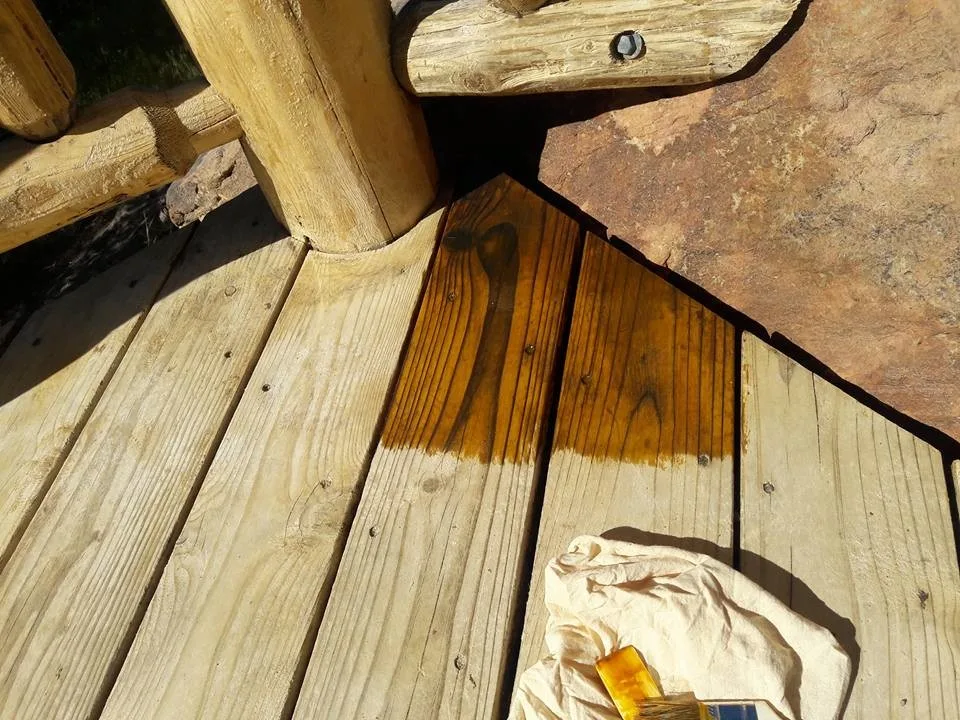 Deck Renovation - Staining and Stripping by Adirondack Painting Company - Photo 3