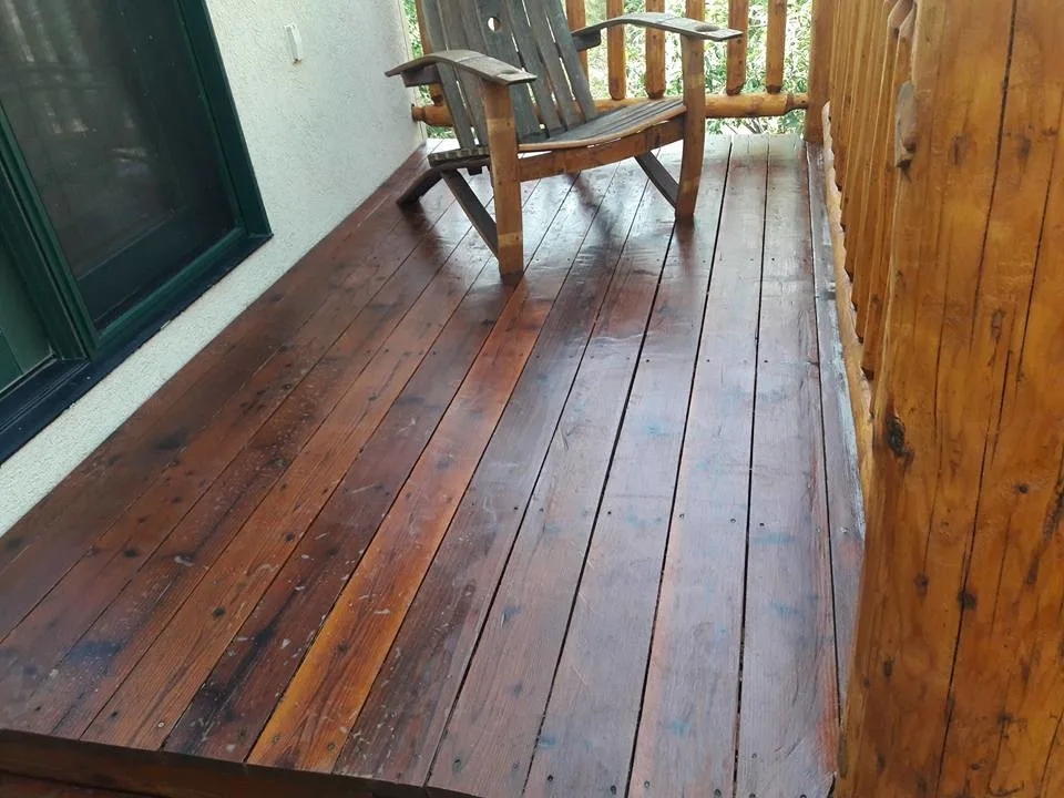 Deck Renovation - Staining and Stripping by Adirondack Painting Company - Photo 2