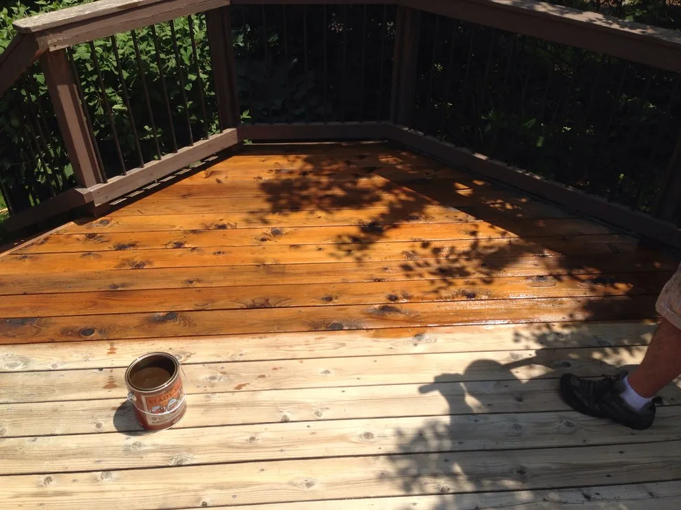 Deck renovation by J & H Painting - Photo 19