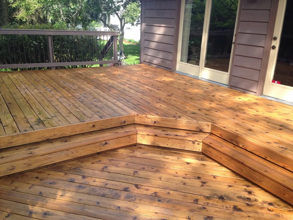 Deck renovation by J & H Painting - Photo 13