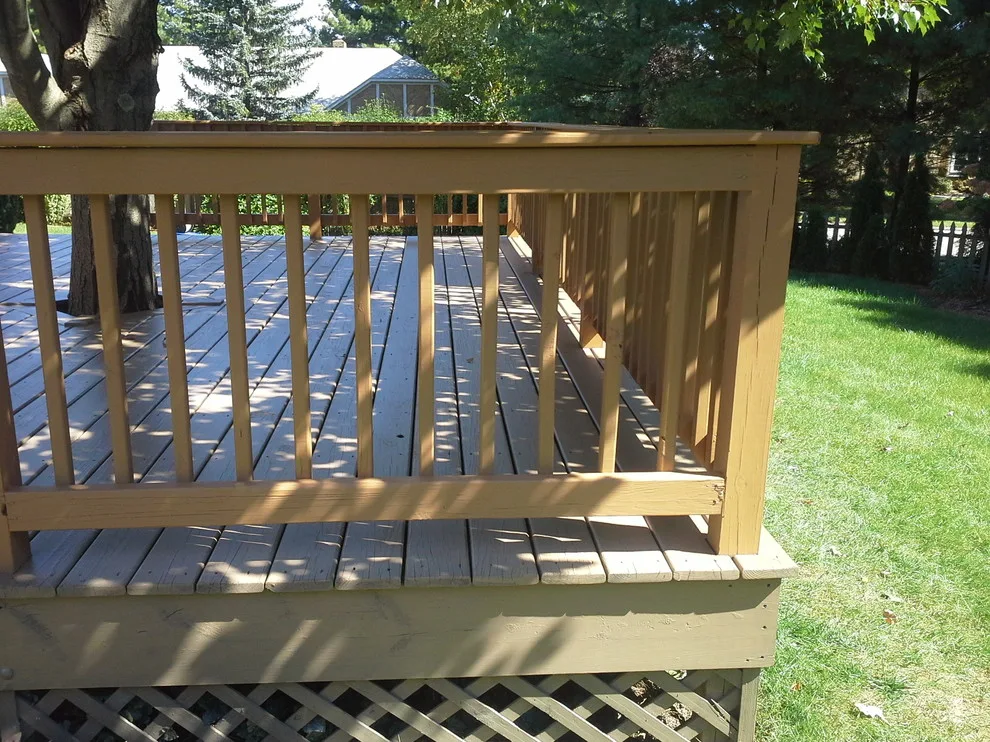 Deck Stain Transformation by Fresh Coat Mansfield - Photo 2