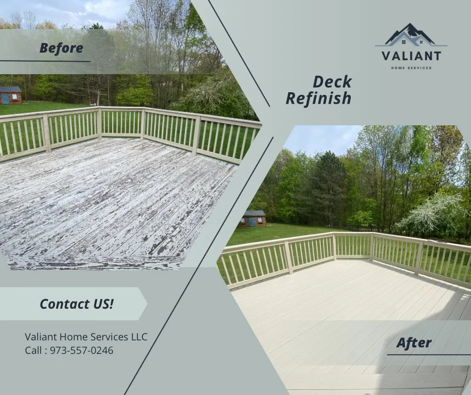 Sussex NJ Home Deck Restoration by Valiant Home Services LLC - Photo 2