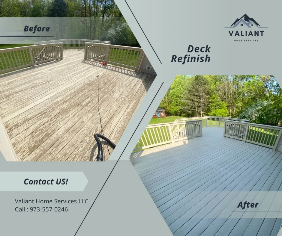 Sussex NJ Home Deck Restoration by Valiant Home Services LLC - Photo 4