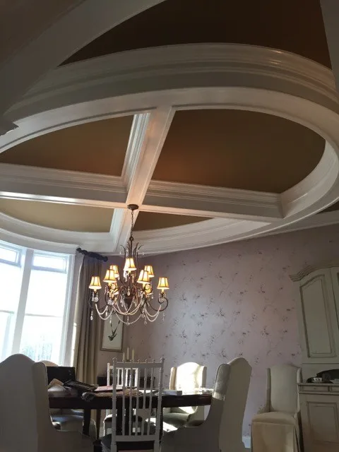 Ceiling Design for the Dining Room by Tom Henman Decorative Painting, LLC - Photo 3