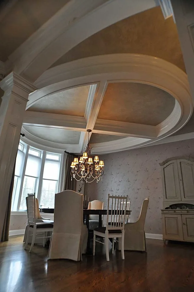 Ceiling Design for the Dining Room by Tom Henman Decorative Painting, LLC - Photo 2