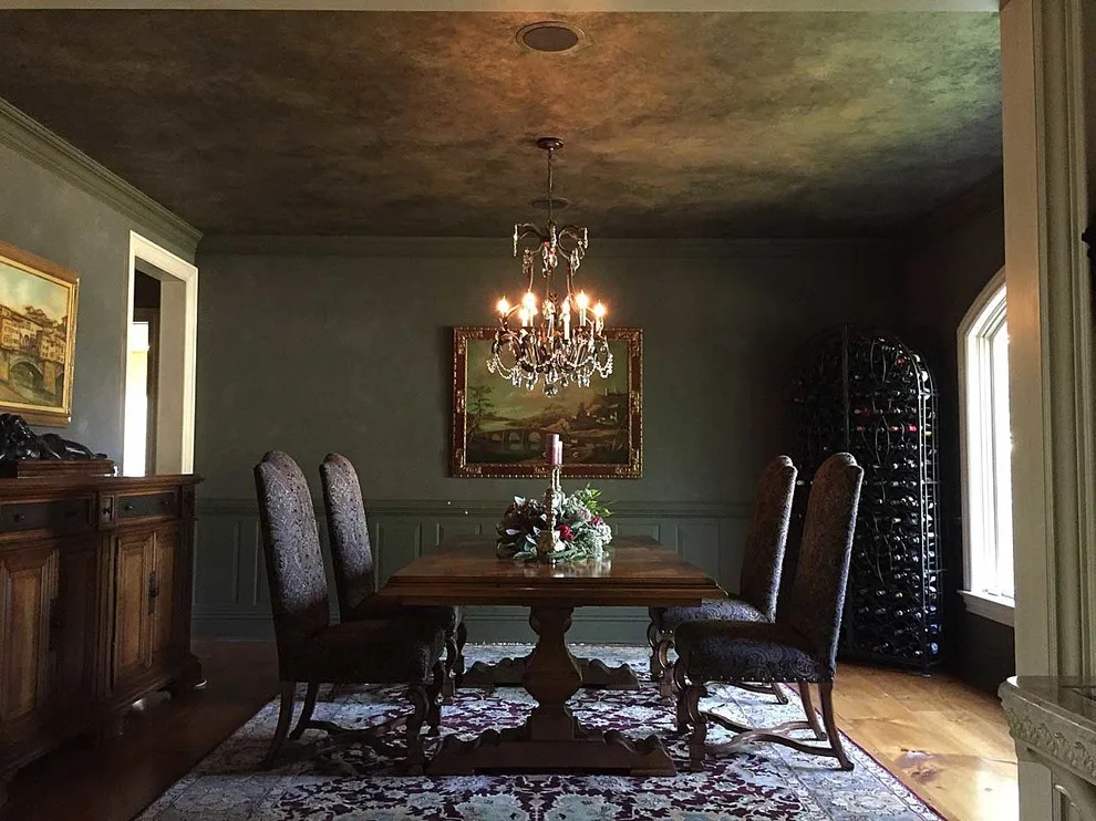 Dining Area Transformation by Tom Henman Decorative Painting, LLC - Photo 2