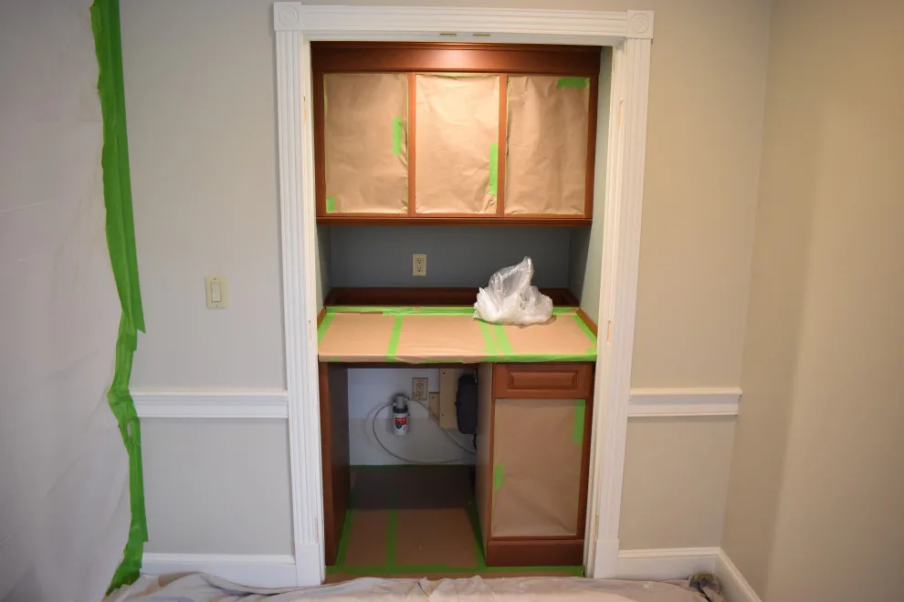 Cabinet restoration by Gölsmith Painting Company - Photo 5