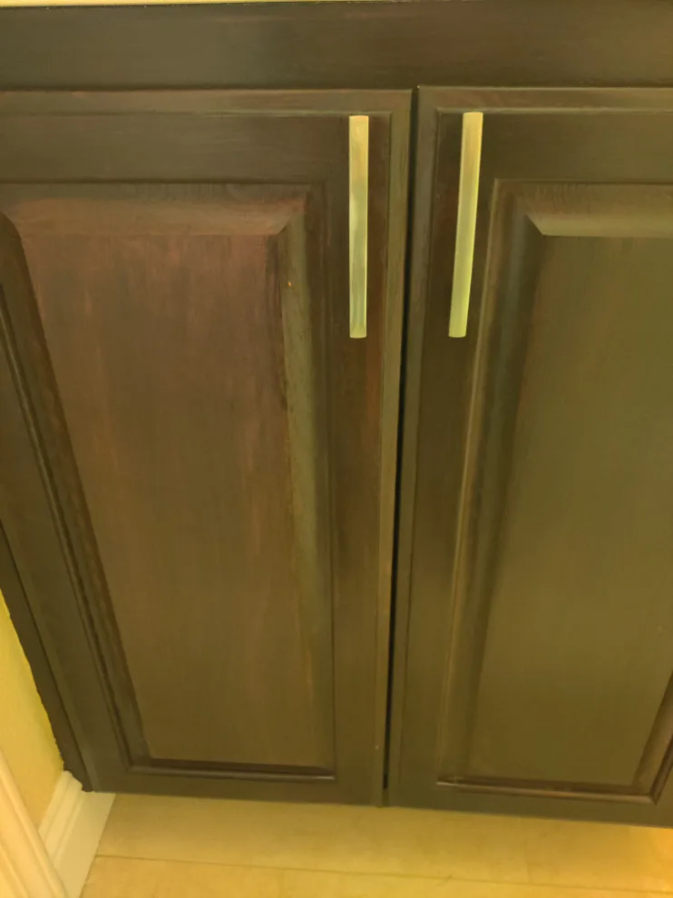 Cabinet and Stair Stain Restoration by Antonio's Painting Services - Photo 3