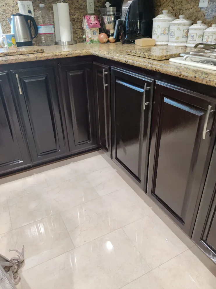 Cabinet and Stair Stain Restoration by Antonio's Painting Services - Photo 4