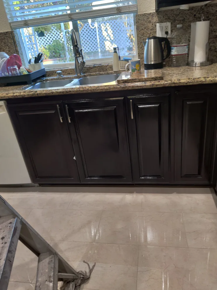 Cabinet and Stair Stain Restoration by Antonio's Painting Services - Photo 18