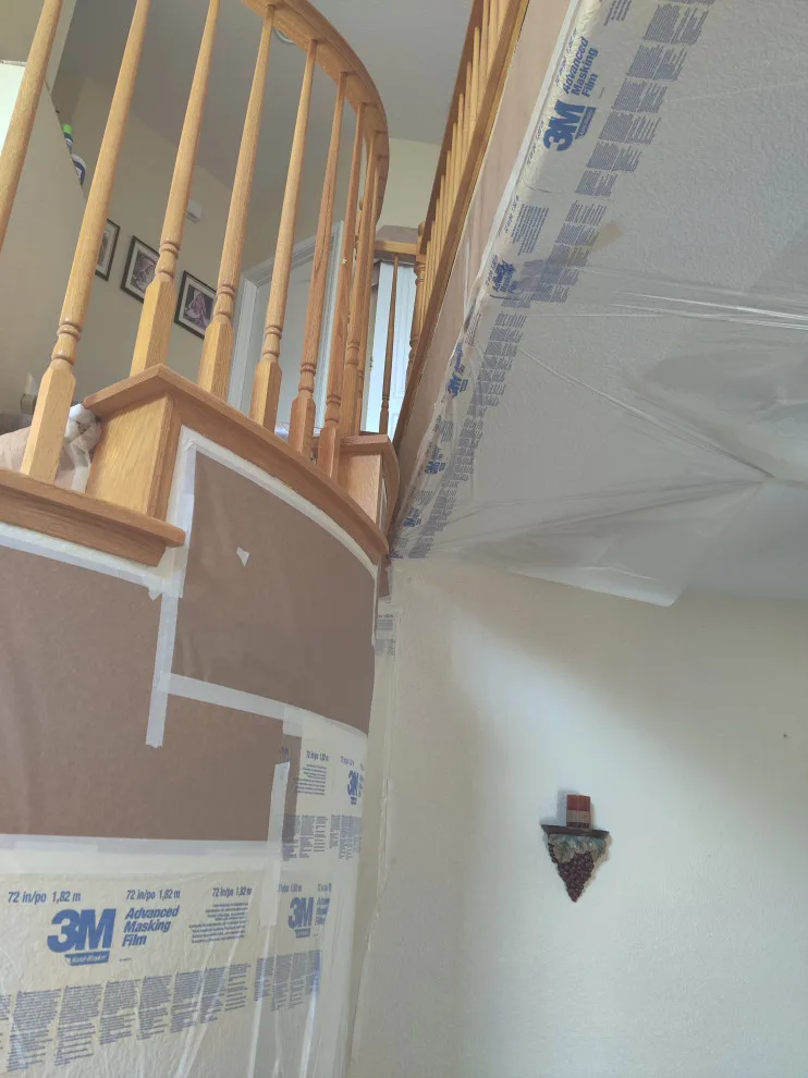 Cabinet and Stair Stain Restoration by Antonio's Painting Services - Photo 7