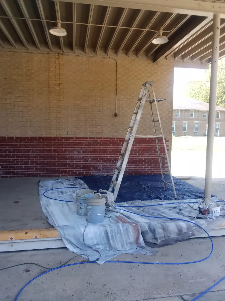 Exterior metal repainted by D&J Services - Photo 5