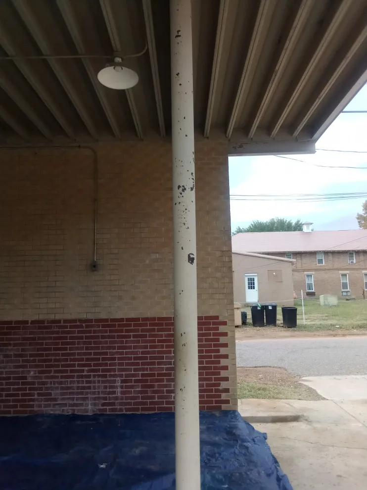 Exterior metal repainted by D&J Services - Photo 4