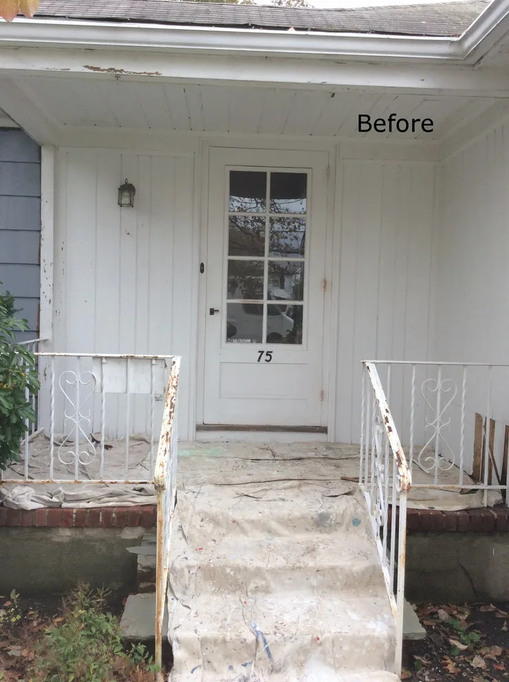 Front Door Exterior Painting Makeover by Precision Painting Plus - Photo 11