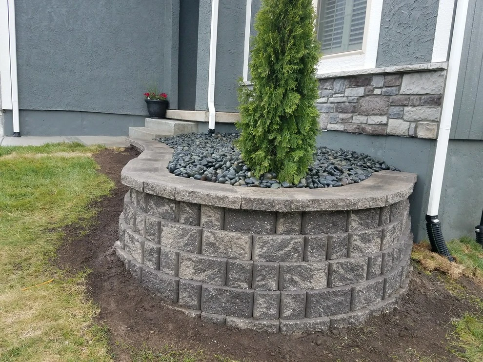 Retaining wall by Garden Gate Lawn & Landscape, LLC - Photo 3