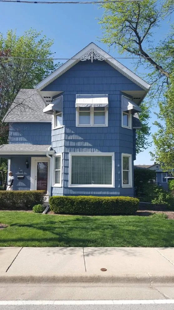 Cedar Shake Exterior Renovation in Crete, IL by Calumet Painting & Restoration - Photo 4