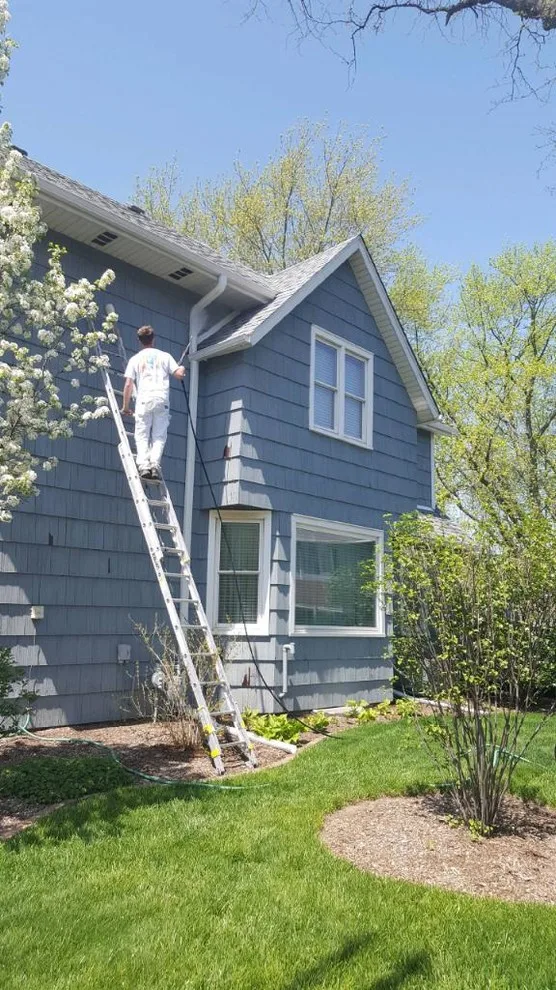 Cedar Shake Exterior Renovation in Crete, IL by Calumet Painting & Restoration - Photo 5