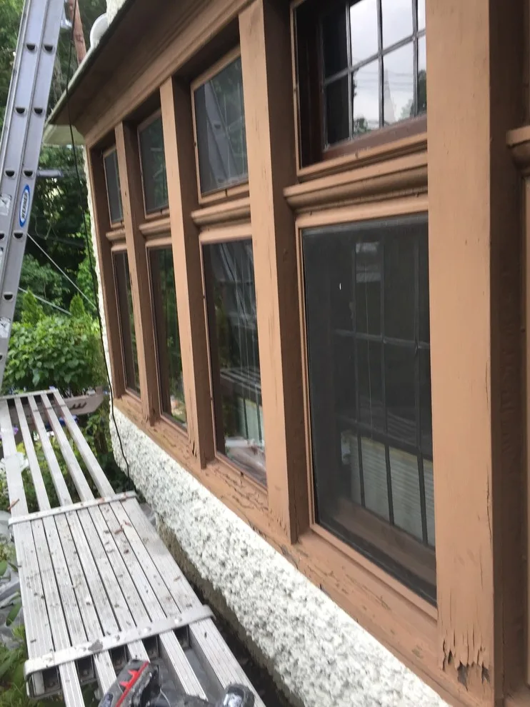 Window Exterior Renovation and Painting by Sweet Success Contractors Inc. - Photo 2