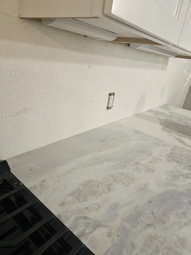splashback prepared by Antonio's Painting Services - Photo 4