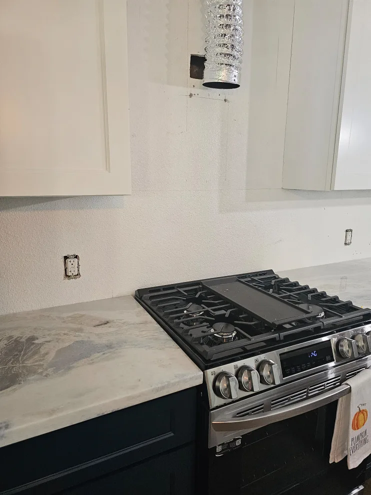 splashback prepared by Antonio's Painting Services - Photo 6
