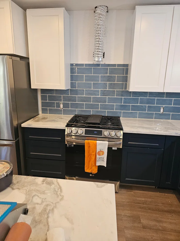 splashback prepared by Antonio's Painting Services - Photo 8