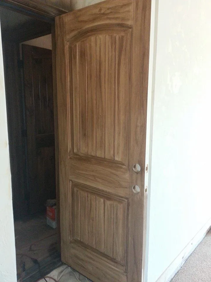 Imitation Stain Doors by J.R Custom Finishes - Photo 4