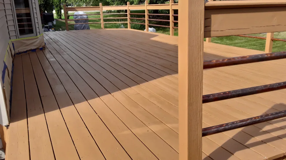 Deck and Fence Staining by 1st Class Painting - Photo 5