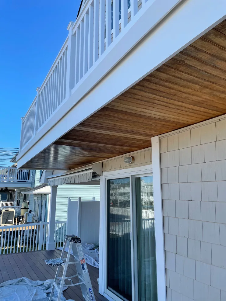 Soffit cleaning and staining by BH Painting LLC - Photo 6