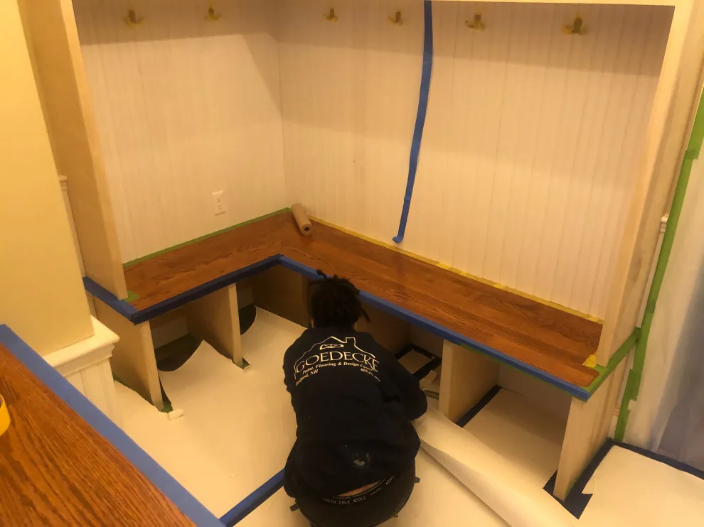 Cabinet restoration by Gölsmith Painting Company - Photo 9