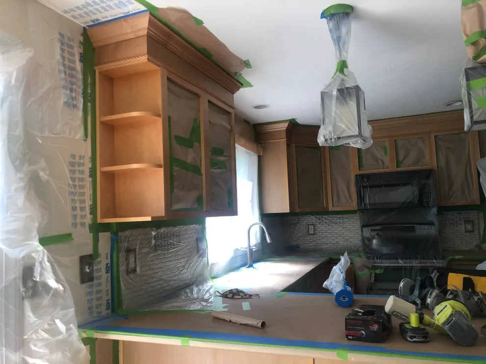 Cabinet restoration by Gölsmith Painting Company - Photo 19