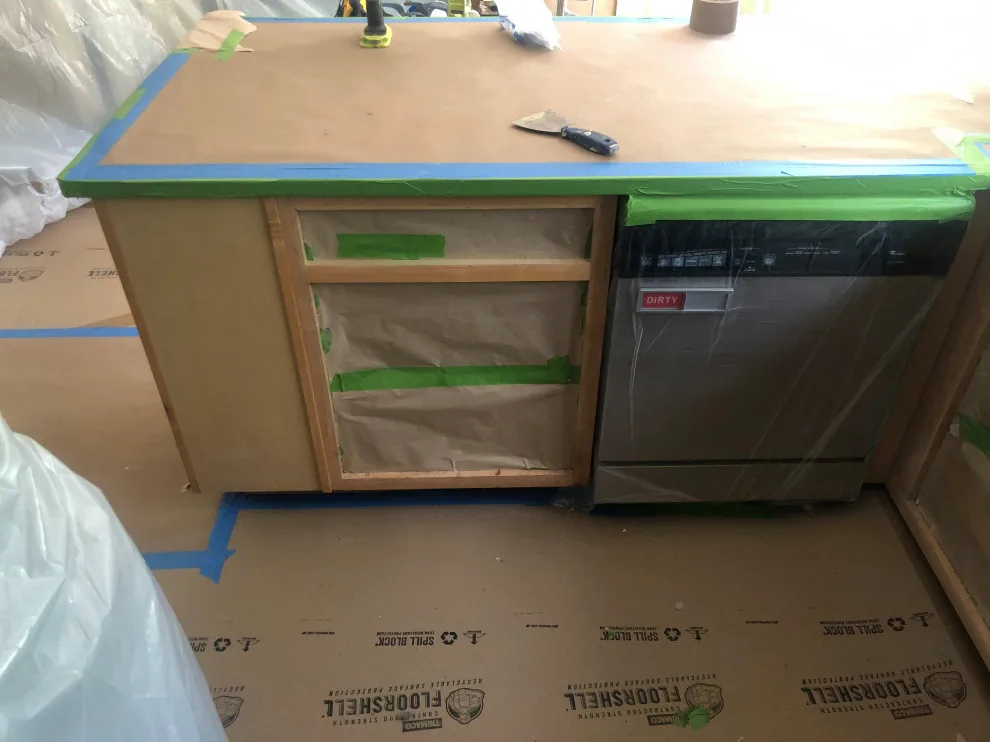 Cabinet restoration by Gölsmith Painting Company - Photo 4